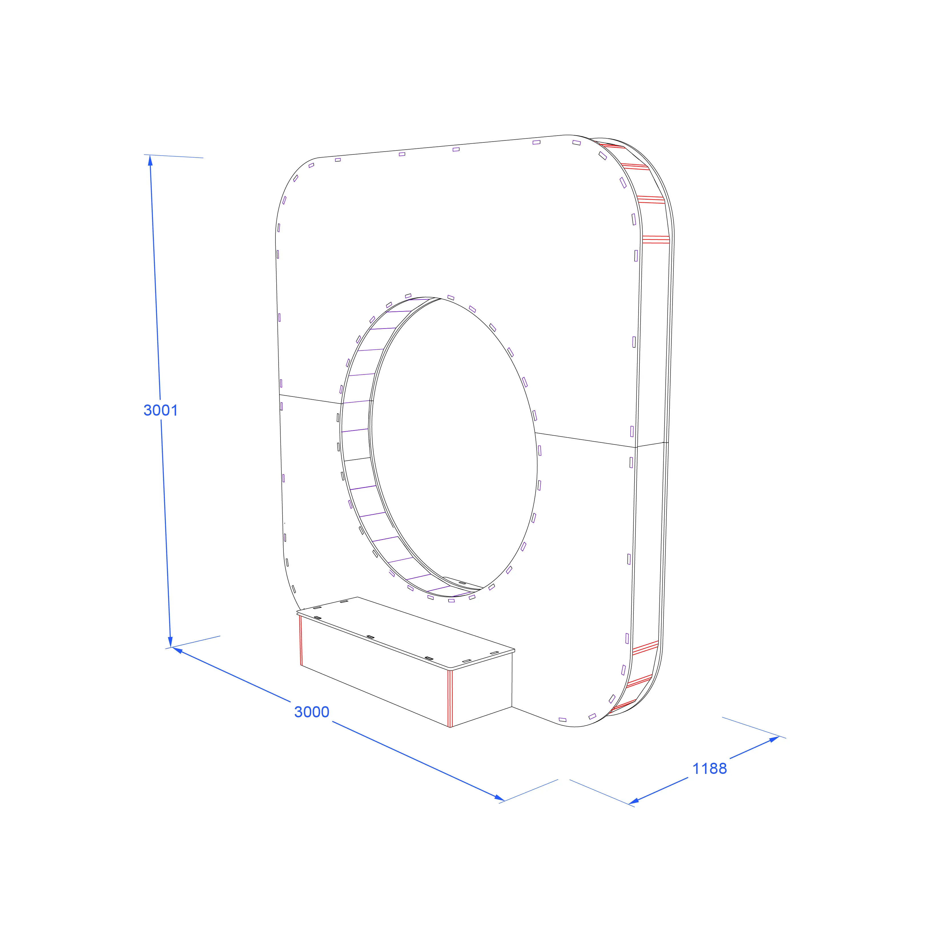 Design - 900221 - Portal with hole secondary image