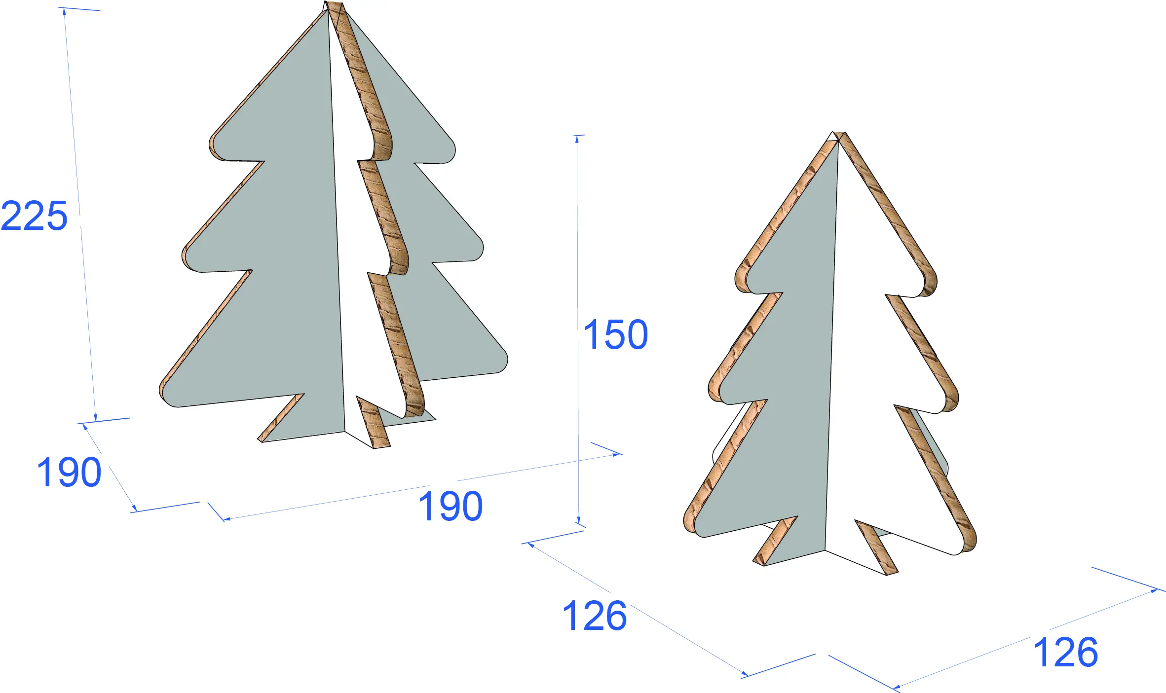 Design - 0027Air - Mini Christmas Tree secondary image