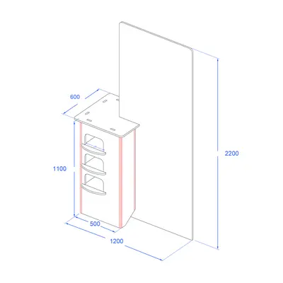 Design - 11149 - Exhibition table secondary image