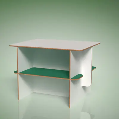 Design - 11154 - Table with shelves primary image