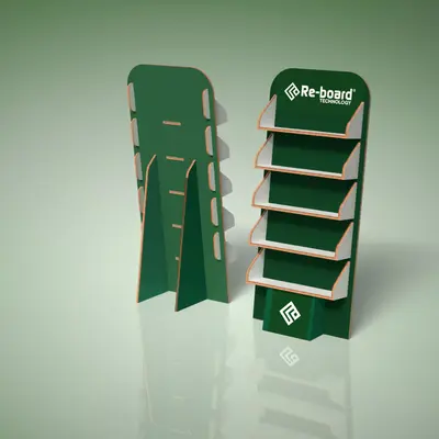 Design - 11161 - Standee with Shelves primary image