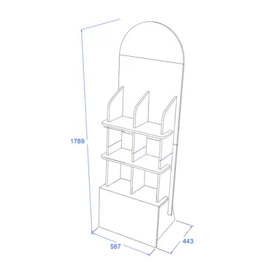 Design - 11306 - Shelf with Sign secondary image