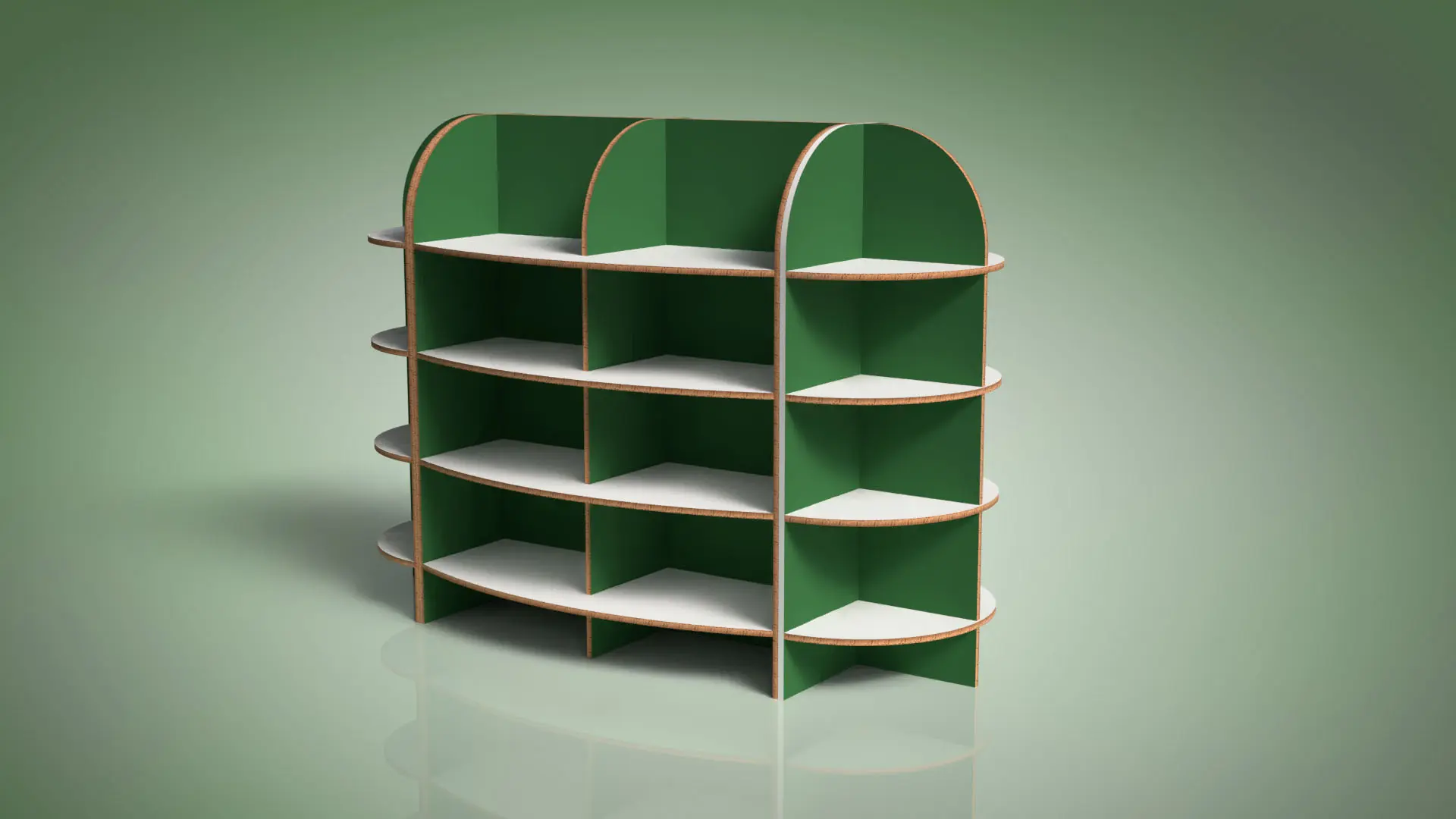 Design - 10934 - Roundish shelf primary image