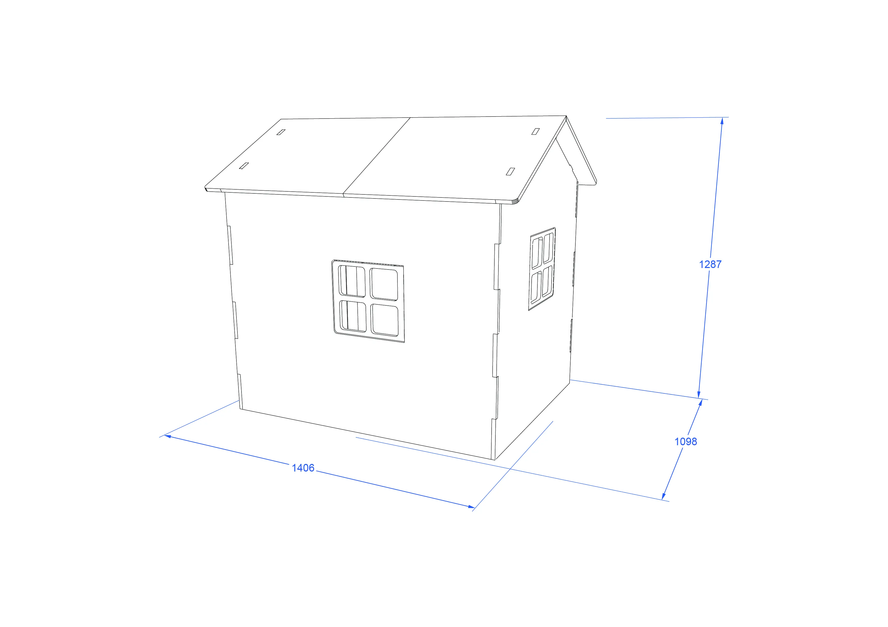 Design - 11370 - Playhouse for children secondary image